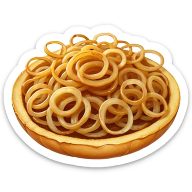 bits of fried onion without countainer sticker