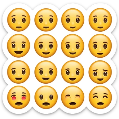 Could you please crest a pack of emojis using my photos sticker