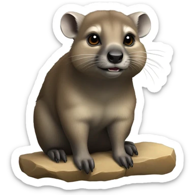 Rocky Hyrax sticker