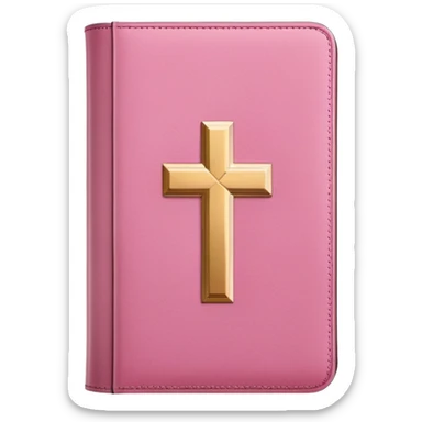 Pink bible sticker