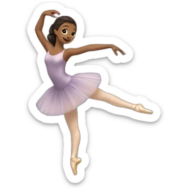Balletcore sticker