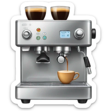 espresso machine sticker