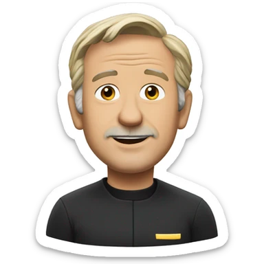 Fr Ted Crilly, from Fr Ted TV show sticker