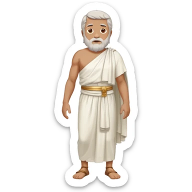 anciano cartagines cuerpo completo sticker