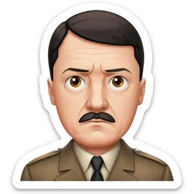 Adolph Hitler nazi sticker