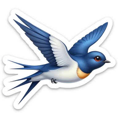 swallow sticker