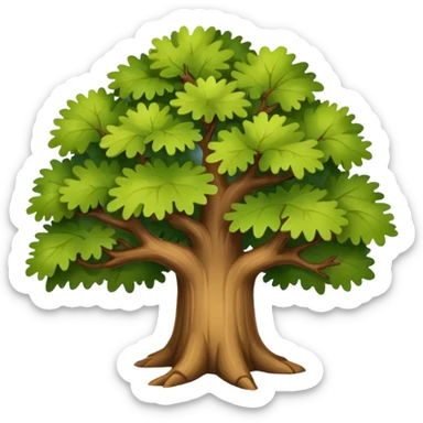 oak besoms sticker