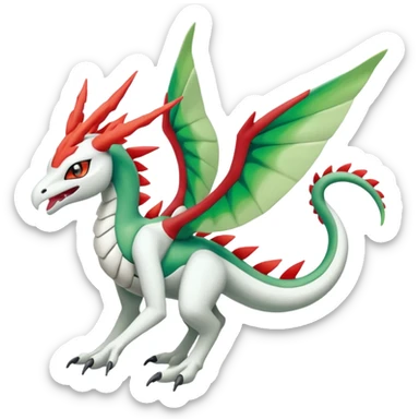 Meloetta-Reshiram-Flygon-Pokémon-Fakémon-creature sticker