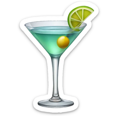 Martini cocktail  sticker
