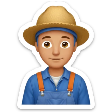 Farmer sticker