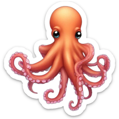 octopus in love sticker