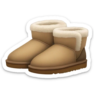 UGG slippers sticker