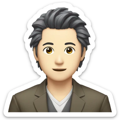 ayanokoji kiyotaka from classroom of the elite sticker