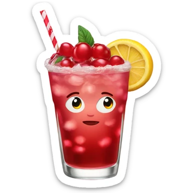 shirley temple drink sticker
