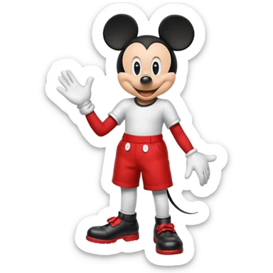 what can i can do meme with mickey the mouse sticker