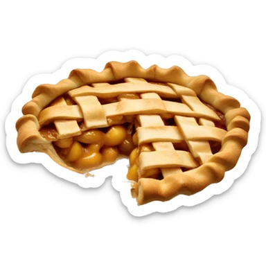 apple pie sticker