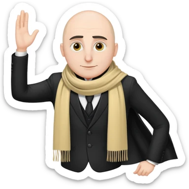 Gru from Despicable me sticker