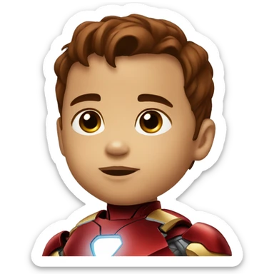 baby iron man sticker