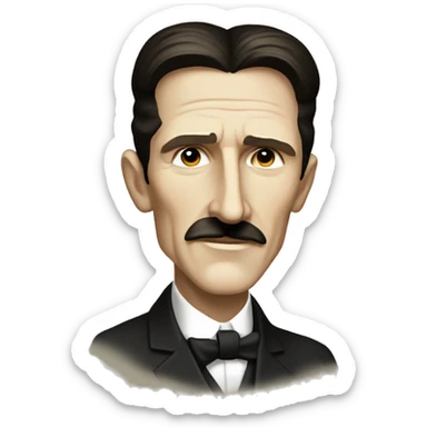 nikola tesla sticker