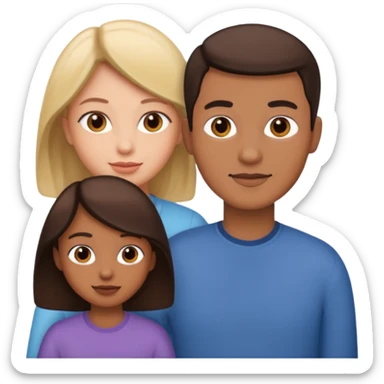 family emoji 3 people sticker