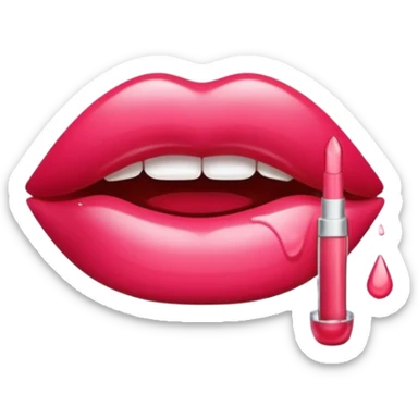 Gloss labial uni makeup glass gloss sticker