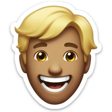 Laughing so hard that is crying  sticker