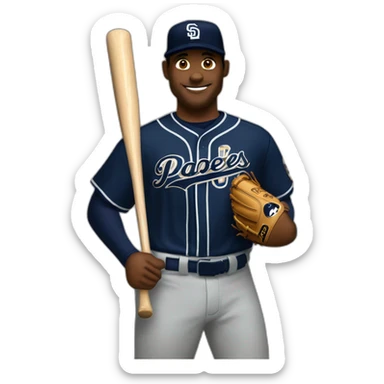 san diego padres sticker