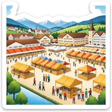 RHEMA (the trade fair in Altstätten, Schweiz) sticker