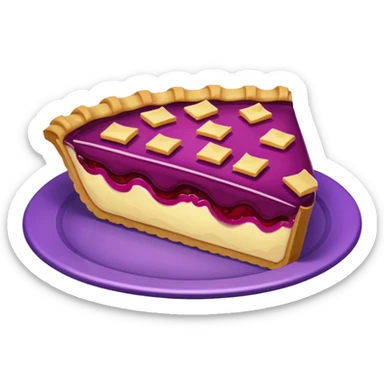 Pie sticker