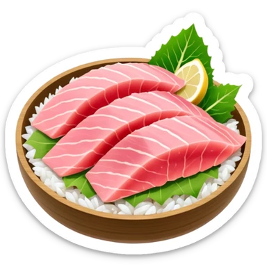 light pink sashimi  sticker