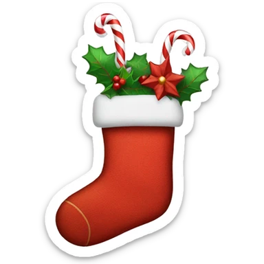 Christmas stockings sticker