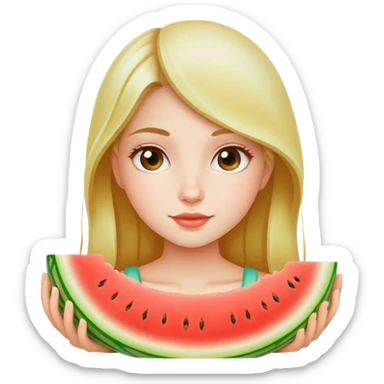 melons girl sticker