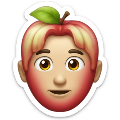 manzana elegante sticker