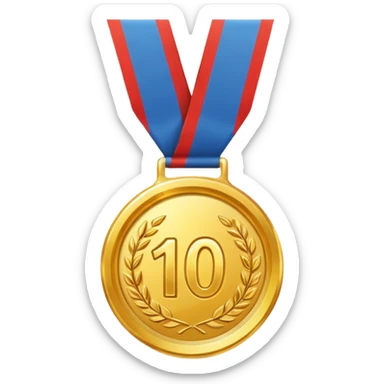 a medal for game application, the user will get when he win his first 100 points.. sticker