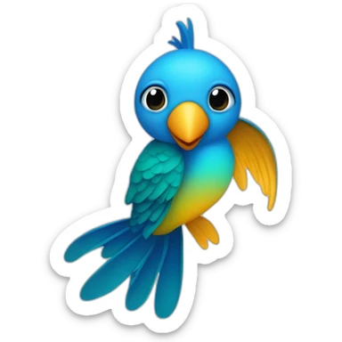 the-output-emoji-must-be-bird-if-this-input-starts-with-'the'-else-the-output-emoji-must-be-fish sticker