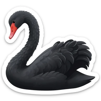 Black swaan sticker