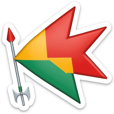 Pti flag emoji arrow one politics sticker