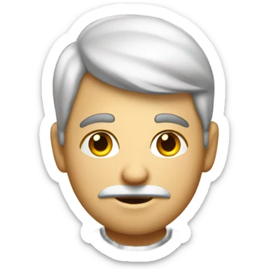 please face emoji with a sign saying loaner request below it sticker