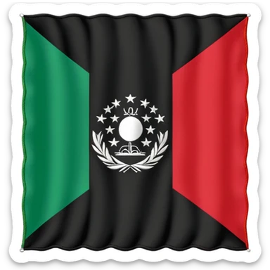 Afghanistan flag sticker