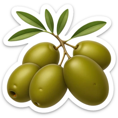 green olives sticker