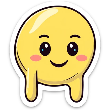 happy crying face with tears of joy sticker