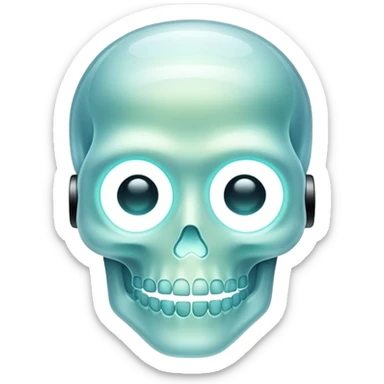 X ray vision sticker