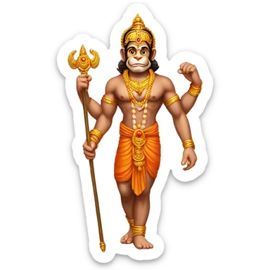Lord Hanuman  sticker