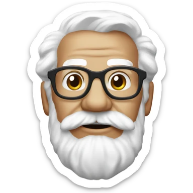 Flip flop Colonel Sanders sticker