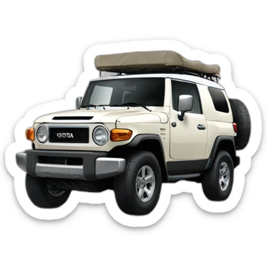 Toyota FJ  sticker