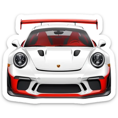 Porsche 911 gt3 rs type 992 sticker