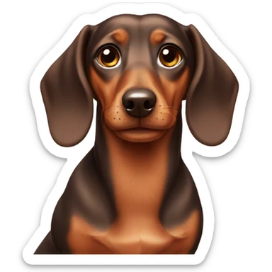 Dachshund sticker