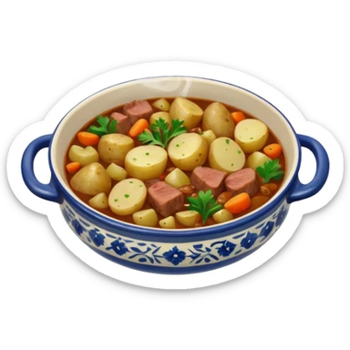 Galician stew sticker