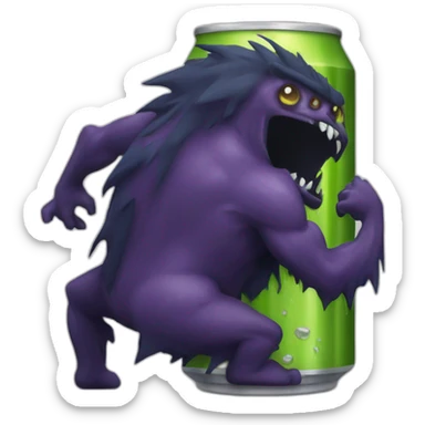 Monster energy boisson original sticker