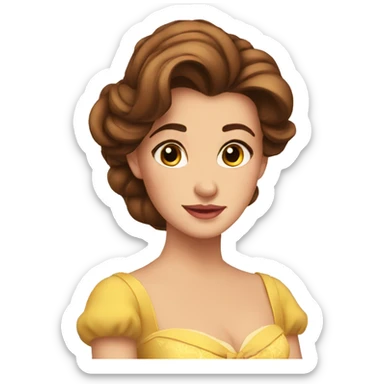 Belle sticker